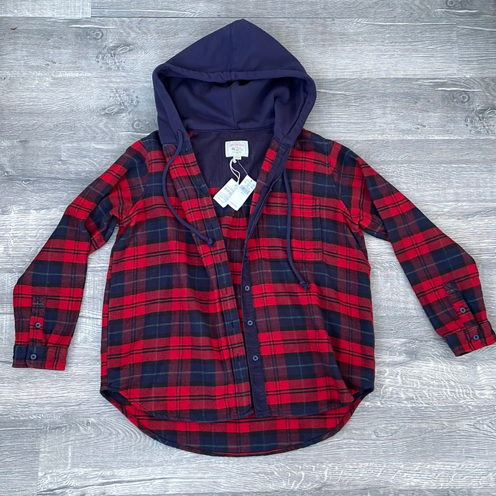American Eagle Flannel Sweater